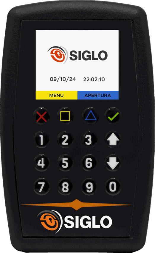 Panel de control de la cerradura electrónica SIGLO